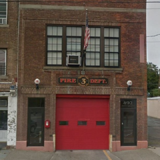 The Newburgh, NY, station housing the city fire department's Engine 3.