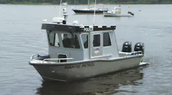Lake Assault Boats delivered this 26-foot patrol vessel to the Town of Essex Resident State Trooper’s Office located in Essex, Connecticut. The craft serves along portions of the Connecticut River that flow through Middlesex County in Connecticut.