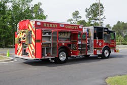 Compartment closures made by apparatus manufacturers like Pierce, can be double door and full height. Compartment closures made by apparatus manufacturers like Pierce, can be double door and full height.