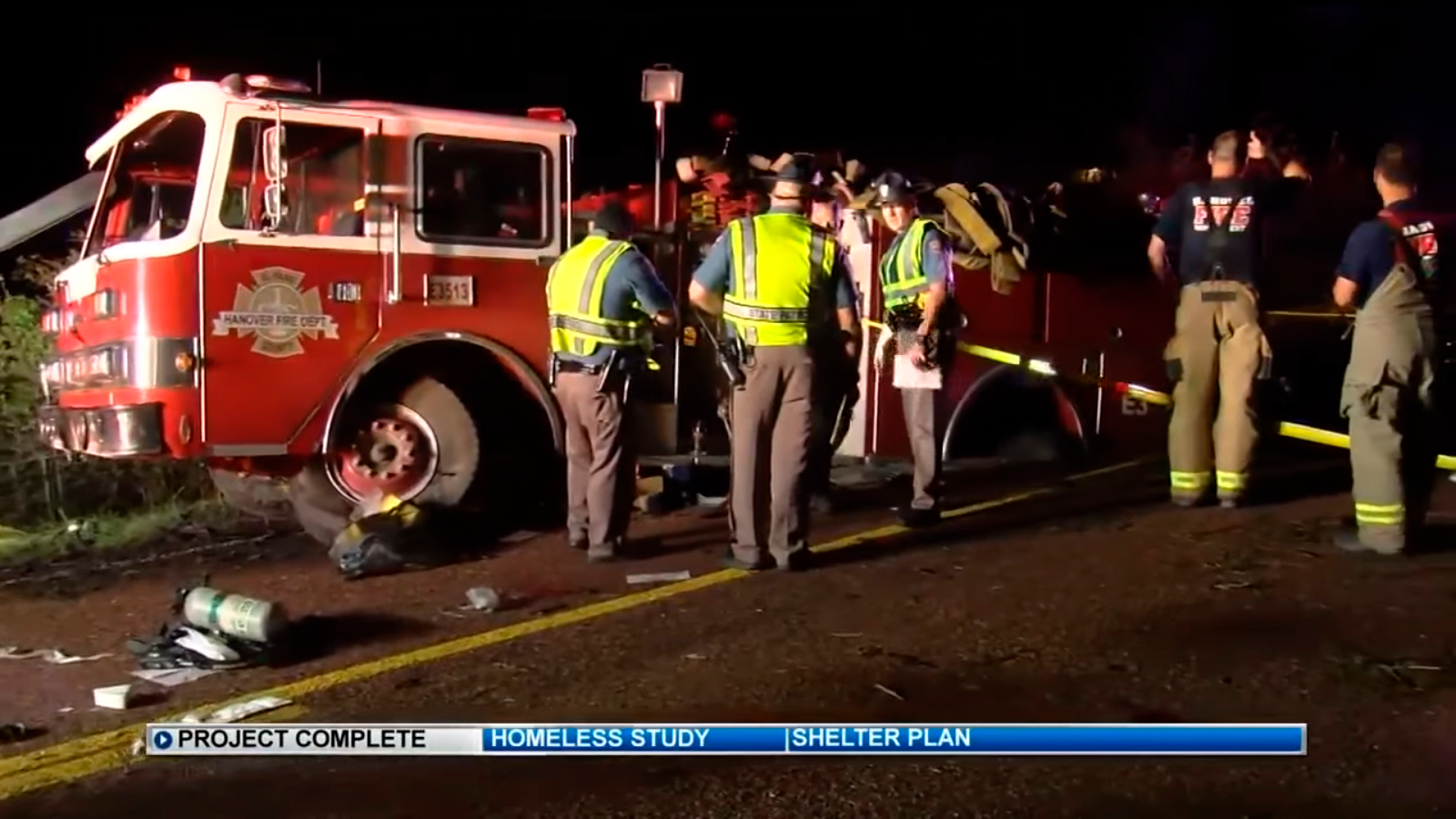 Colorado Fire Truck Wreck