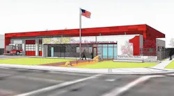 Costa Mesa Fire Station No. 1.