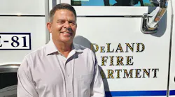 DeLand Fire Chief Daniel Hanes.