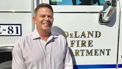 DeLand Fire Chief Daniel Hanes.