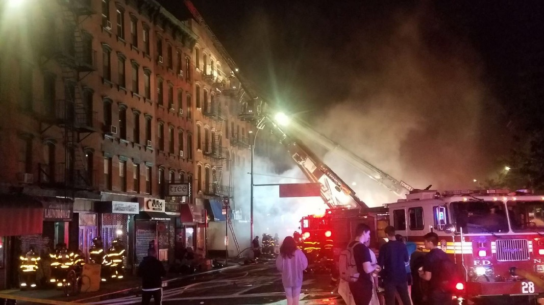 FDNY Firefighters Hurt At Apartment Fire | Firehouse