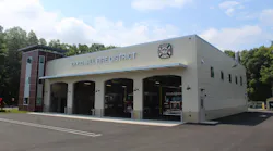 Newburgh firefighters will use part of the Good Will fire station while asbestos is removed from thier station.