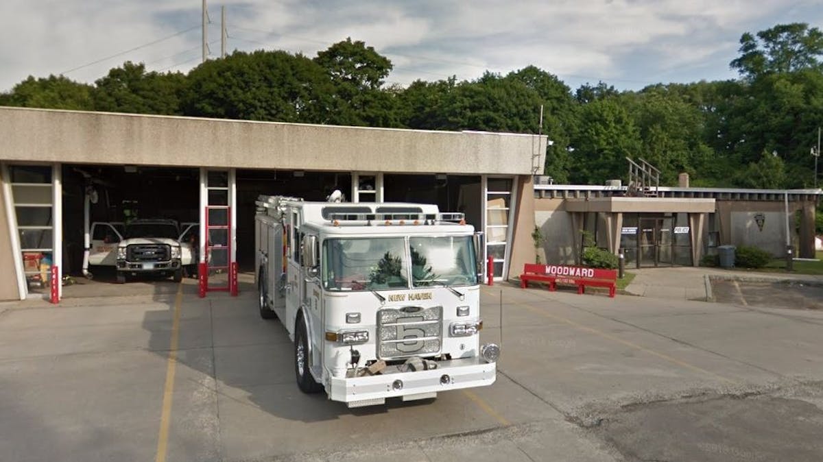 The New Haven, CT, fire station where a firefighter was found unresponsive due to a reported overdose while on duty on Saturday, Oct. 5, 2018.