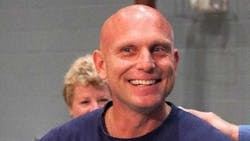 DC firefighter Jeff Scire, who also volunteers with Independent Hose Co. # 1 in Frederick, MD. DC firefighter Jeff Scire, who also volunteers with Independent Hose Co. # 1 in Frederick, MD.