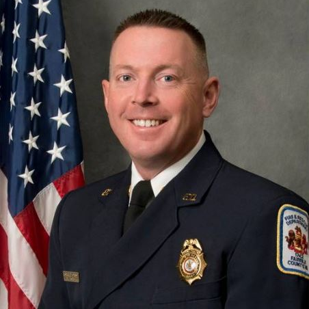 New Durham, NC, Fire Chief Robert J. Zoldos II.