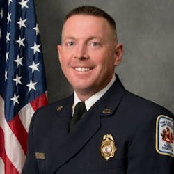 New Durham, NC, Fire Chief Robert J. Zoldos II. New Durham, NC, Fire Chief Robert J. Zoldos II.