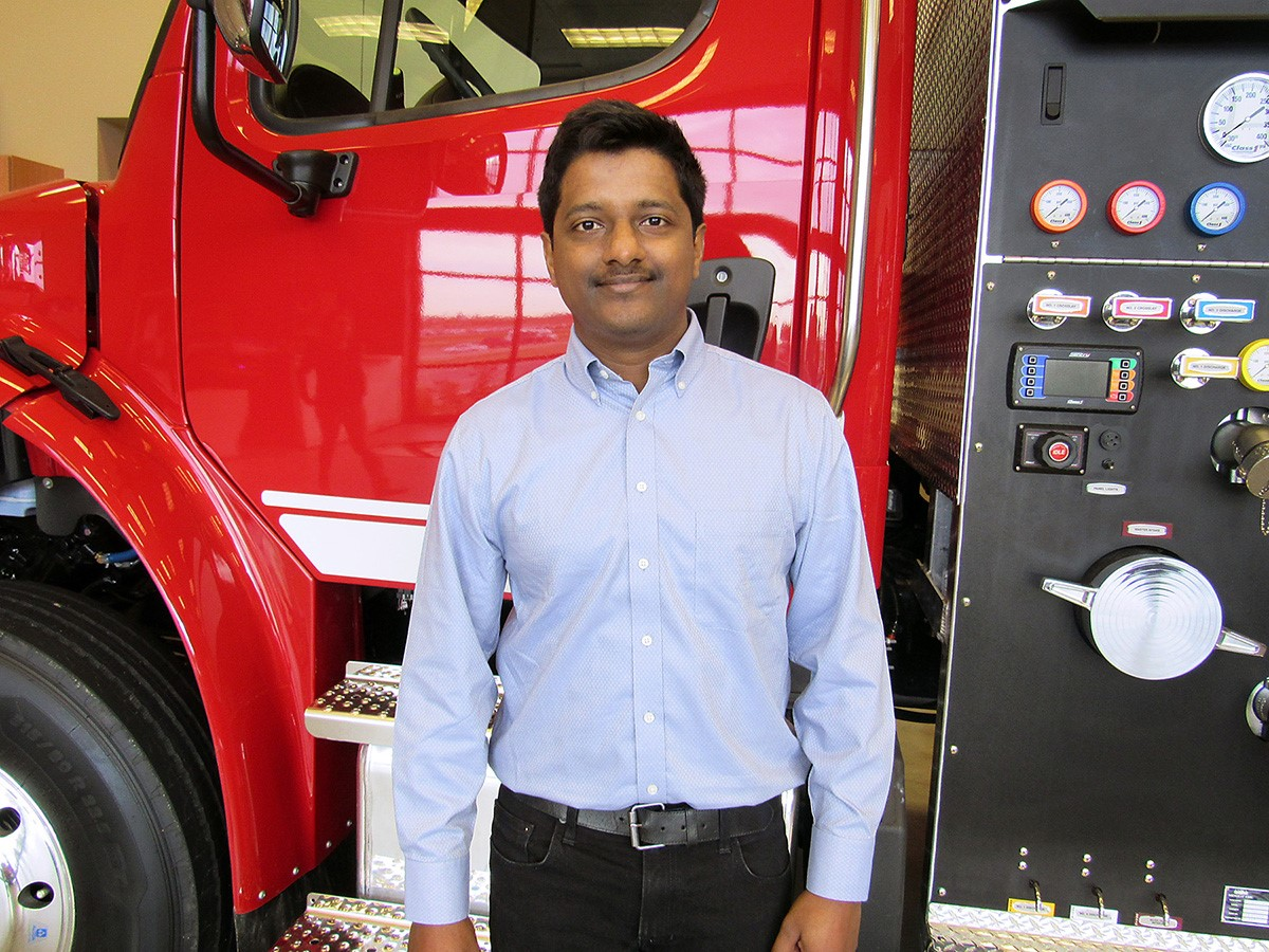 Manufacturing Engineer Sai Rajkumar Vadla.