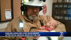 Earling Fire Chief Tom Henrich.