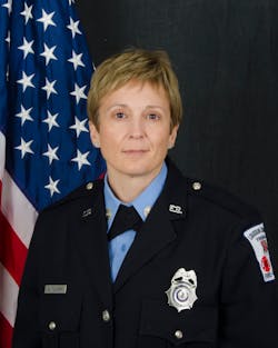 Cathy is now cancer free and back to light duty with the Loudoun County, VA, Fire and Rescue Department. Cathy is now cancer free and back to light duty with the Loudoun County, VA, Fire and Rescue Department.