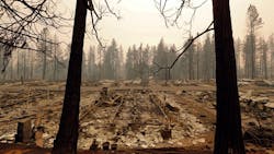 Nothing remains of the Ridgewood Mobile Home Park in Paradise, CA, on Monday, Nov. 21, 2018, after the devastation caused by the Camp Fire. Nothing remains of the Ridgewood Mobile Home Park in Paradise, CA, on Monday, Nov. 21, 2018, after the devastation caused by the Camp Fire.
