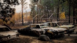 Cars destroyed by the Camp Fire outside a home along Yana Trail on Friday, Nov. 16, 2018, in Concow, CA. Cars destroyed by the Camp Fire outside a home along Yana Trail on Friday, Nov. 16, 2018, in Concow, CA.