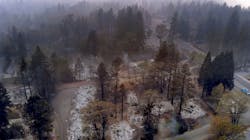Paradise, CA, resembles a ghost town on Saturday, Nov. 20, 2018, after the explosive Camp Fire began burning through Butte County.
