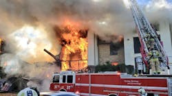 Dallas firefighters on scene during a condo building fire on Tuesday, Nov. 27, 2018. Dallas firefighters on scene during a condo building fire on Tuesday, Nov. 27, 2018.