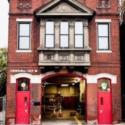 The fire station on Kaighns Ave. in Camden, NJ, that was built in 1910 and recently closed due to structural issues. The fire station on Kaighns Ave. in Camden, NJ, that was built in 1910 and recently closed due to structural issues.