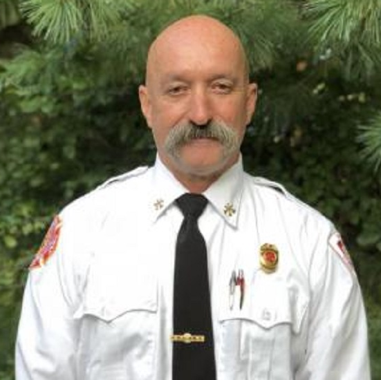New Salem Fire Chief John 'Gerry' Giunta.