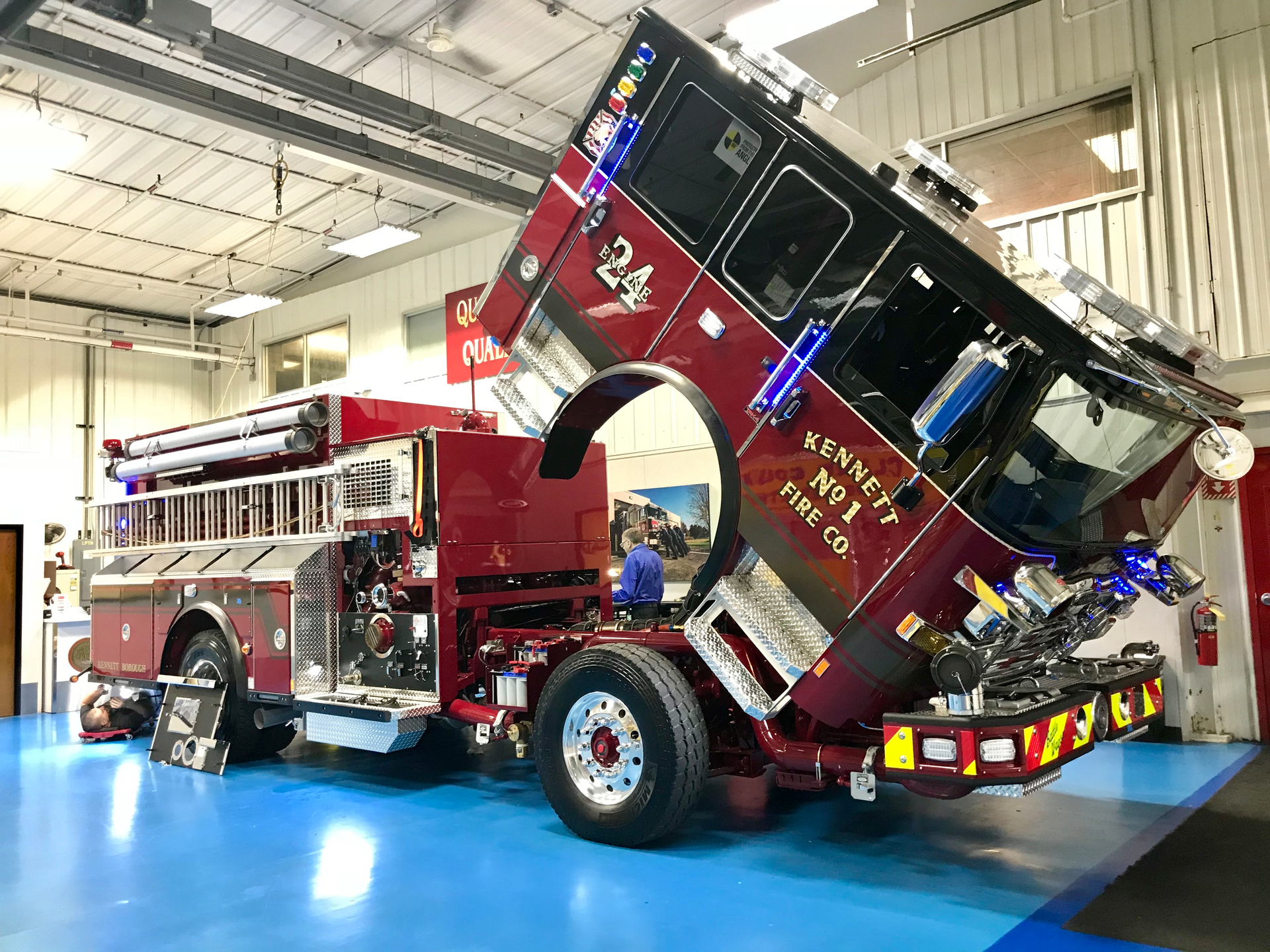 The department&rsquo;s apparatus committee should plan for two days to conduct a final inspection on the new apparatus to include both static and operational testing.
