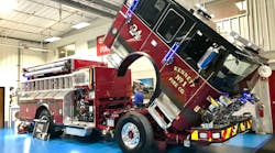 The department’s apparatus committee should plan for two days to conduct a final inspection on the new apparatus to include both static and operational testing. The department’s apparatus committee should plan for two days to conduct a final inspection on the new apparatus to include both static and operational testing.