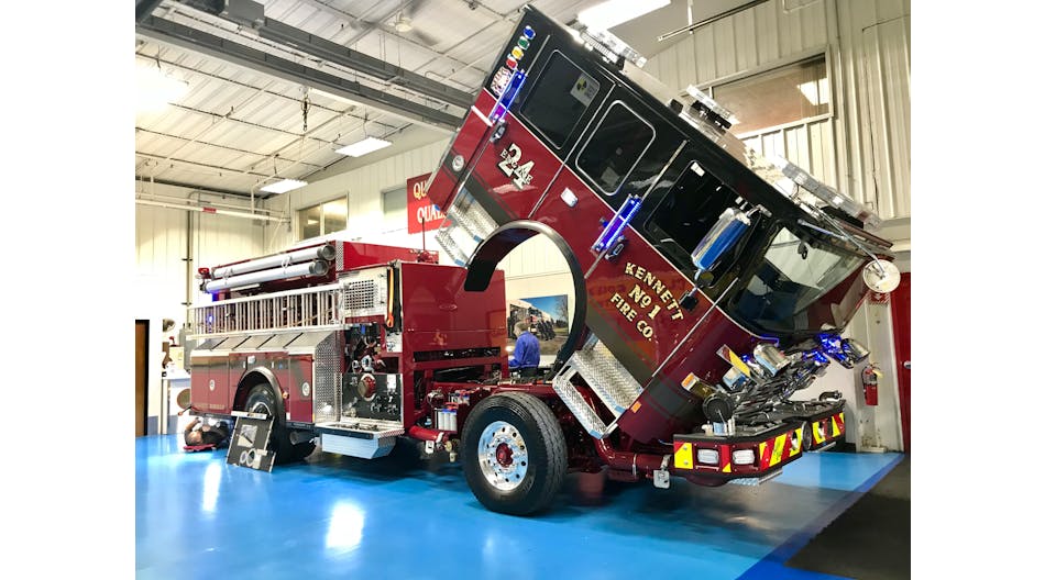 The department&rsquo;s apparatus committee should plan for two days to conduct a final inspection on the new apparatus to include both static and operational testing.
