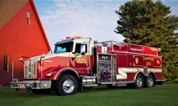 Bolton, CT, Volunteer Fire Department ordered a 3,000-gallon tanker from US Tanker. It has a Waterous 1,500-gpm pump and a Kenworth T800 cab and chassis. Bolton, CT, Volunteer Fire Department ordered a 3,000-gallon tanker from US Tanker. It has a Waterous 1,500-gpm pump and a Kenworth T800 cab and chassis.