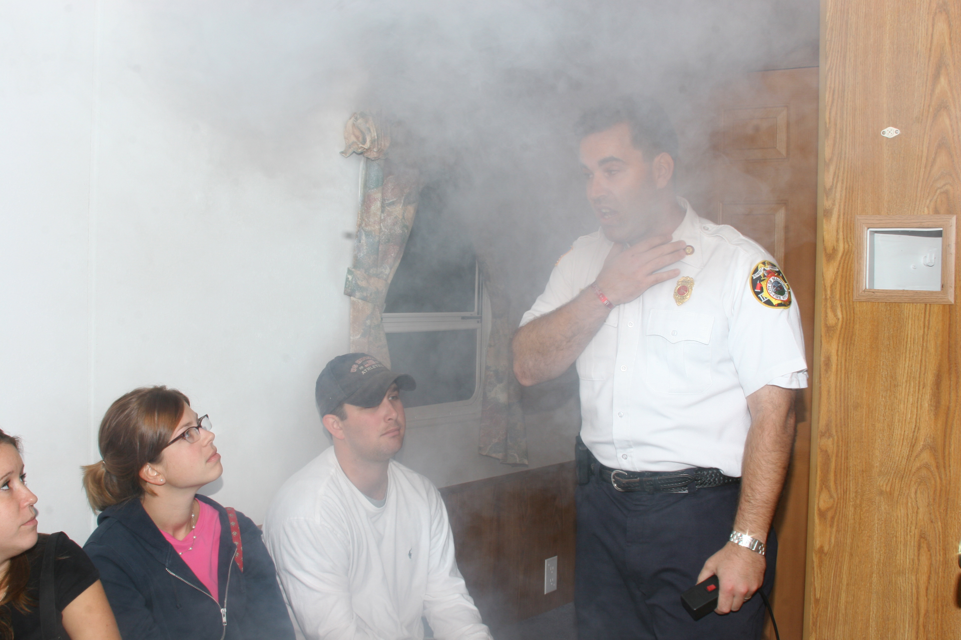 Education involves not just teaching the process of combustion, but rather instructing it in a manner where the student can smell the smoke. Because they can see and feel such an event happening to them, the chances increase that they will make changes to behaviors.