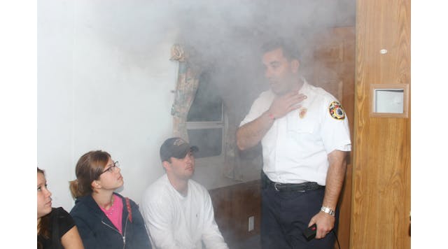Education involves not just teaching the process of combustion, but rather instructing it in a manner where the student can smell the smoke. Because they can see and feel such an event happening to them, the chances increase that they will make changes to behaviors.