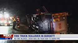 Ny Fire Truck Rollover