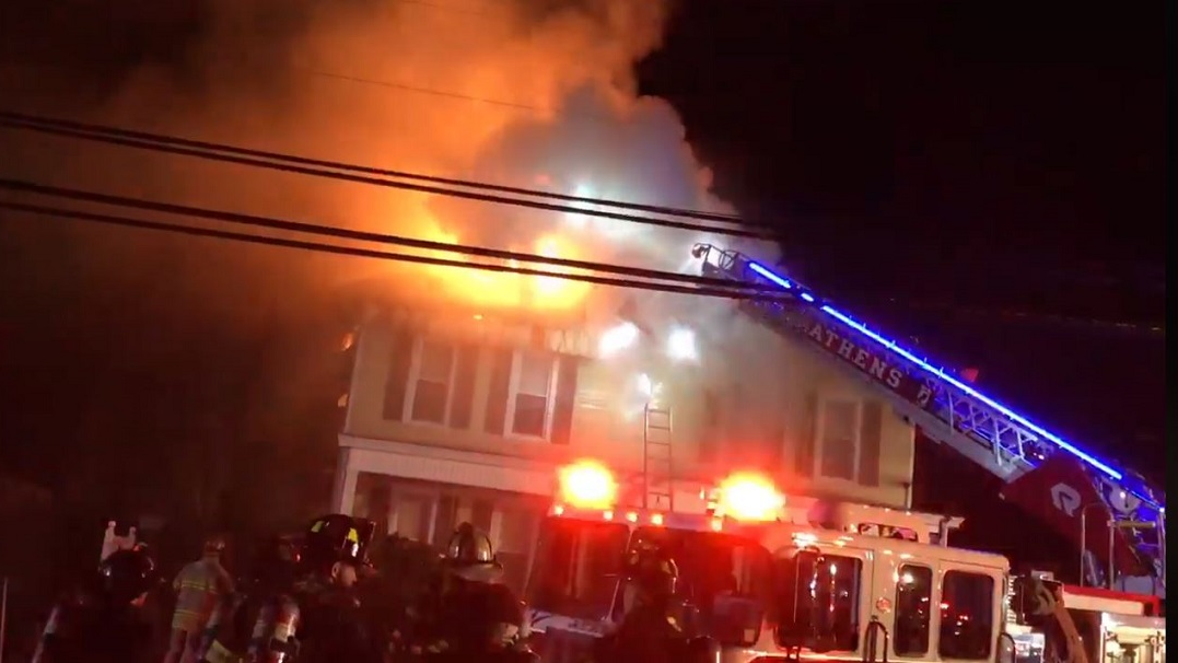 A former Coxsackie, NY, firefighter died in a fire at his house over the weekend.
