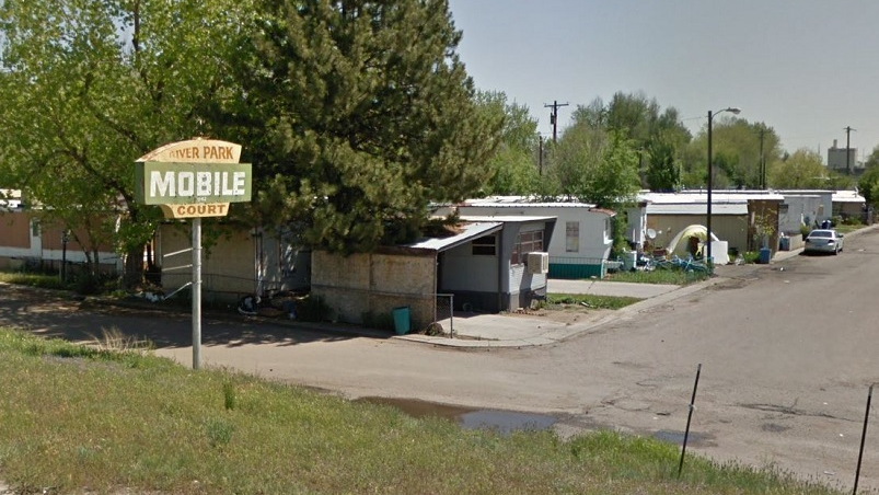A fire caused by a blown gas line displaced 43 families in a Greely, CO, mobile home park.