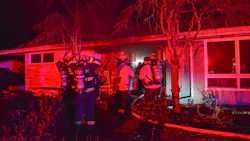 Millbury firefighters put out a fire Dec. 1 that killed a 15-year-old Civil Air Patrol cadet. Millbury firefighters put out a fire Dec. 1 that killed a 15-year-old Civil Air Patrol cadet.