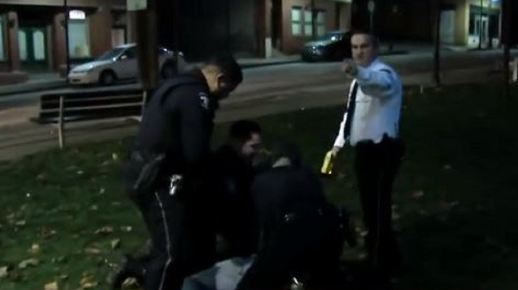 A Pitcairn, PA, firefighter was arrested following a fight between several people at Monday night's borough council.