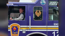 Firefighter Scott Dannheimer, 53, of Shamokin, PA.