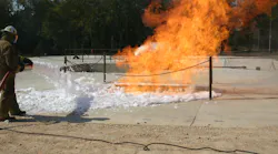 A suspected carcinogen, PFAS chemicals are a byproduct of aqueous film forming foam (AFFF), a fire suppressant agent.