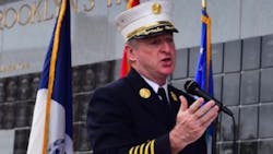 FDNY Chief of Department James Leonard. FDNY Chief of Department James Leonard.