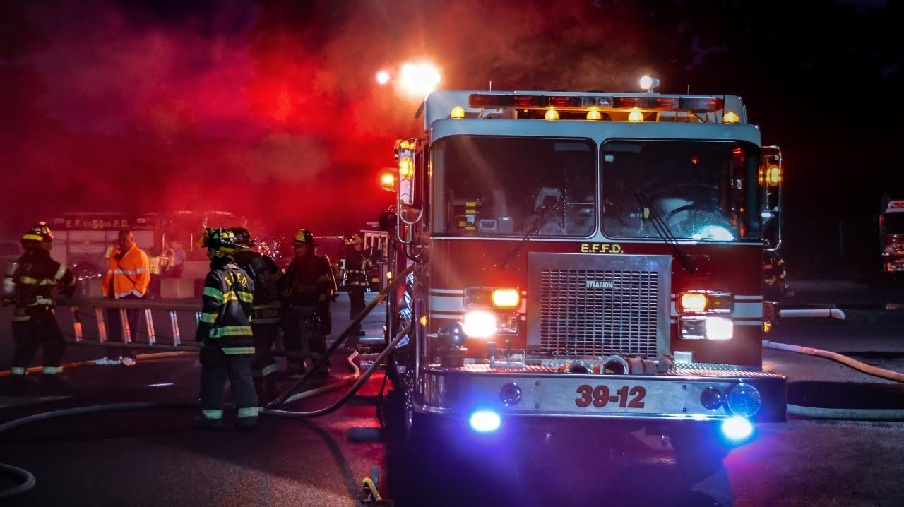 Marion Body Works East Fishkill NY Firefighters Fighting For 56 Square