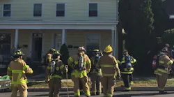 Firefighters with Citizens Fire & Rescue in Mechanicsburg, PA, in October 2017.