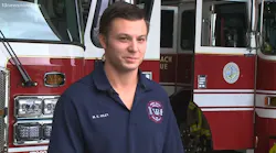 Virginia Beach firefighter Mitch Riley.