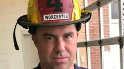 Worcester, MA, firefighter Christopher Roy.