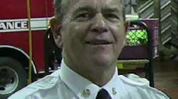 Hornell, NY, Fire Chief Dan Smith.