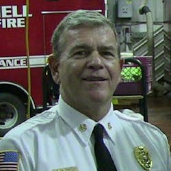 Hornell, NY, Fire Chief Dan Smith. Hornell, NY, Fire Chief Dan Smith.