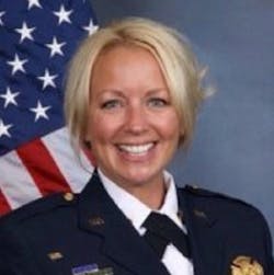 New Howard County Fire Chief Christine Uhlhorn.
