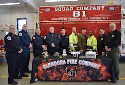The event featured formal remarks from Chief Michael Ricciardelli of Glendora Fire Company, CEO Mark Langley of Airborne Works and others, as well as the presentation of the drone to the fire company.