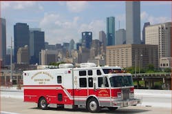 Houston Hazmat Unit 2 is a 1995 Super Vac, a dedicated unit at Station 22. Houston Hazmat Unit 2 is a 1995 Super Vac, a dedicated unit at Station 22.