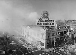 On Dec. 11, 1983, the Borden&rsquo;s Ice Cream plant experienced an explosion from leaking anhydrous ammonia.