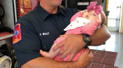 Firefighter Jeremy West