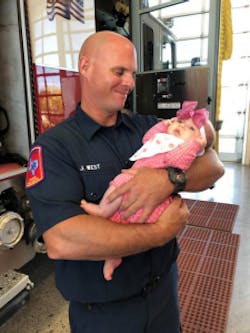 Firefighter Jeremy West Firefighter Jeremy West