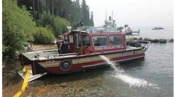 This Lake Assault Boats fire and rescue craft now on duty with the Tahoe Douglas Fire Protection District (TDFPD) in Lake Tahoe, Nevada, was named one of WorkBoat magazine&rsquo;s &ldquo;10 Significant Boats of 2018&rdquo; at the International WorkBoat Show in New Orleans, Louisiana.
