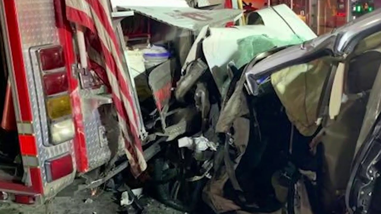 Three Orlando FL Firefighters Injured When Speeding Car Slams Into Fire ...
